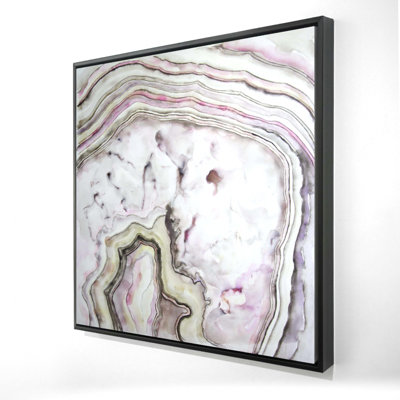 Agate, reproduction sur toile