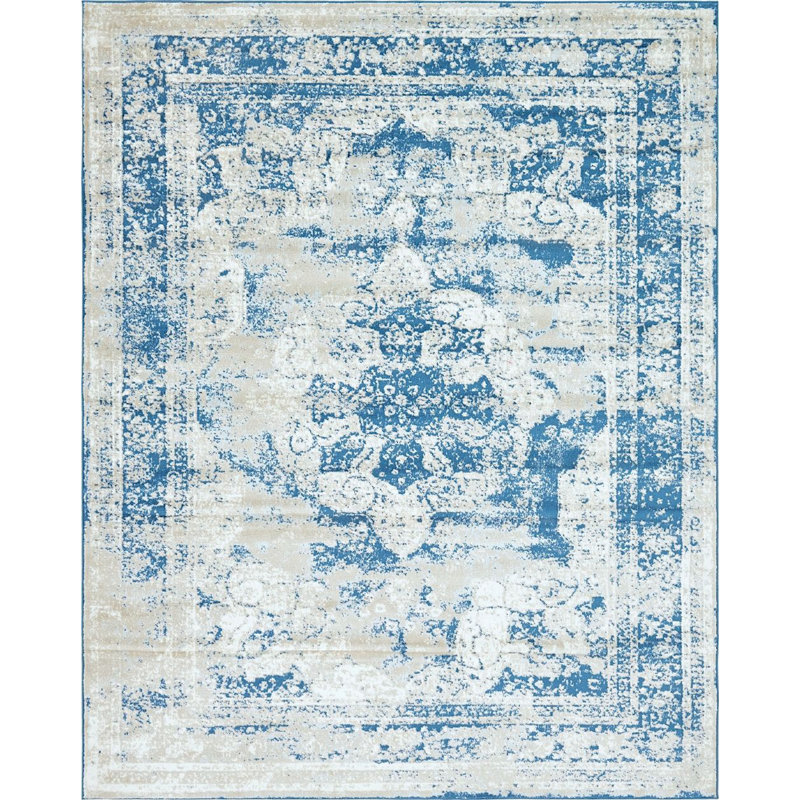 Tapis bleu Oneita, Rectangle 8 pi x 10 pi