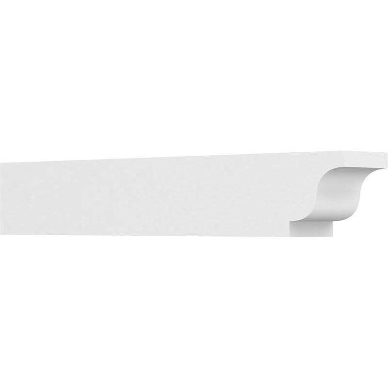 Queue de chevron standard en PVC de qualité architecturale Newport, H 6 po x L 5 po x P 36 po