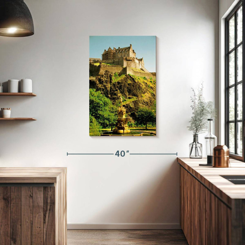 Aime Cliffside Edinburgh Castle, 36" H x 24" W