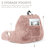 Faux Fur Reading Backrest Pillow-108989344