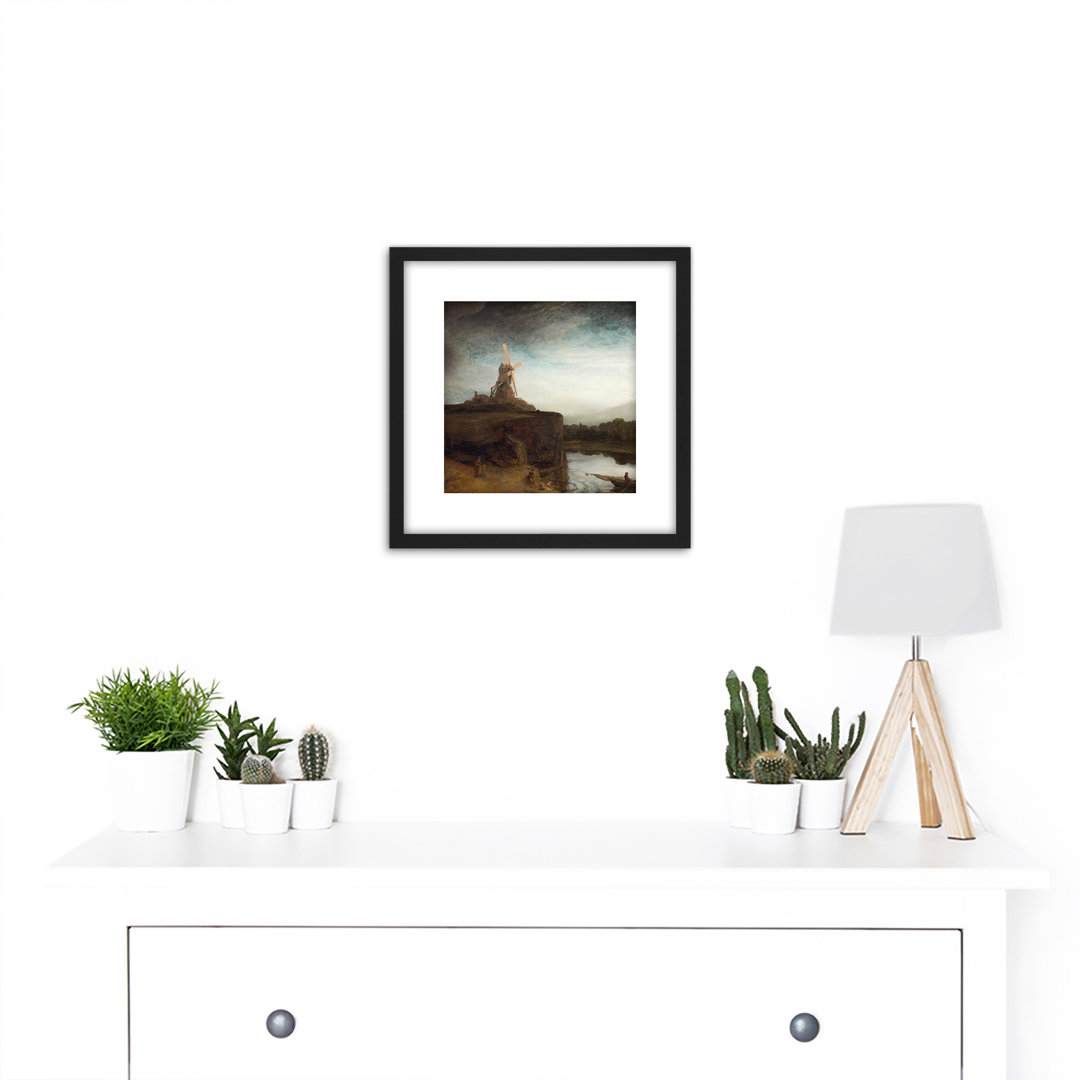 Rembrandt The Mill by Rembrandt - Single Picture Frame Painting
