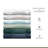 Martex Restore Fern Ogee Bath Towel-99327244