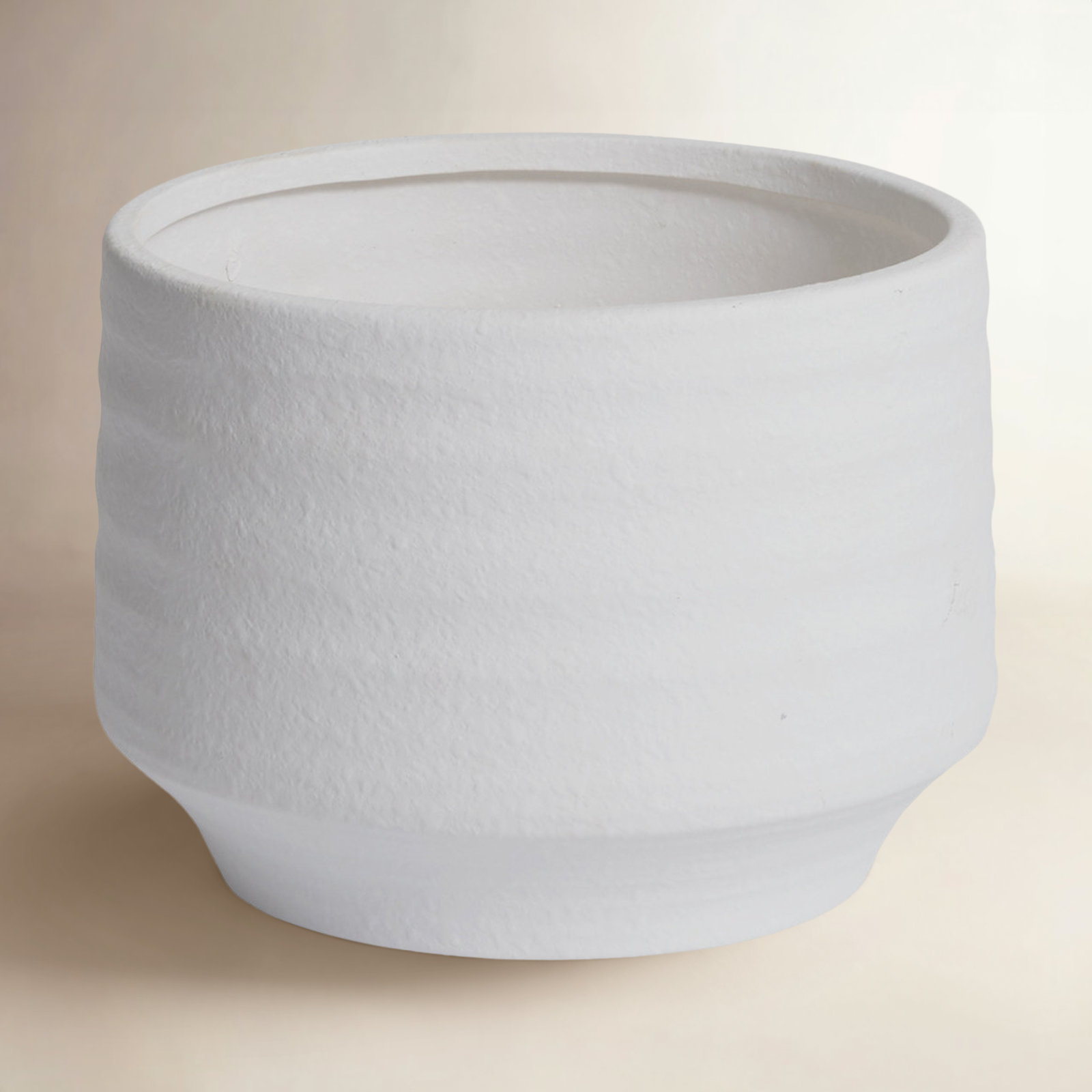 Canella Handmade Concrete Pot Planter, 8" H x 10" W x 10" D