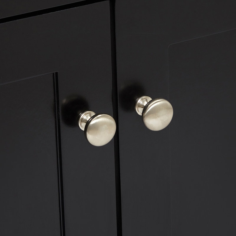 Ariel Paulla Base de meuble-lavabo simple, Noir
