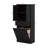 Bathroom Storage Cabinet With Two Laundry Baskets, Storage Cabinet With Doors And Drawer-119662954