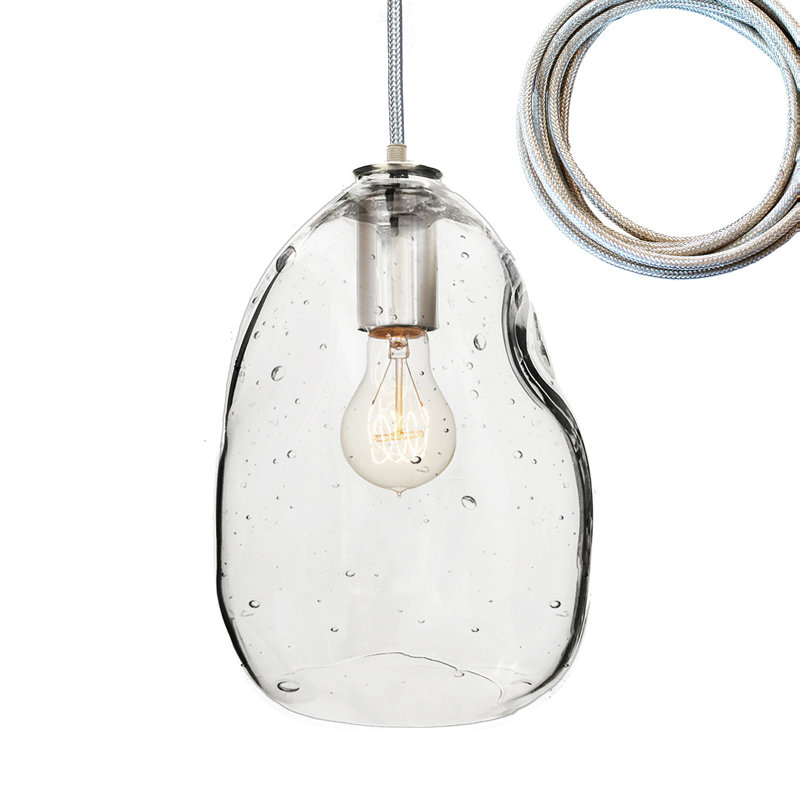 Bubble 1 - Light Pendant, Brushed Nickel, No Bulb