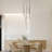 Keysha 6 - Light Unique Rectangle LED Dimmable Pendant Long Staircase Chandelier-297061738