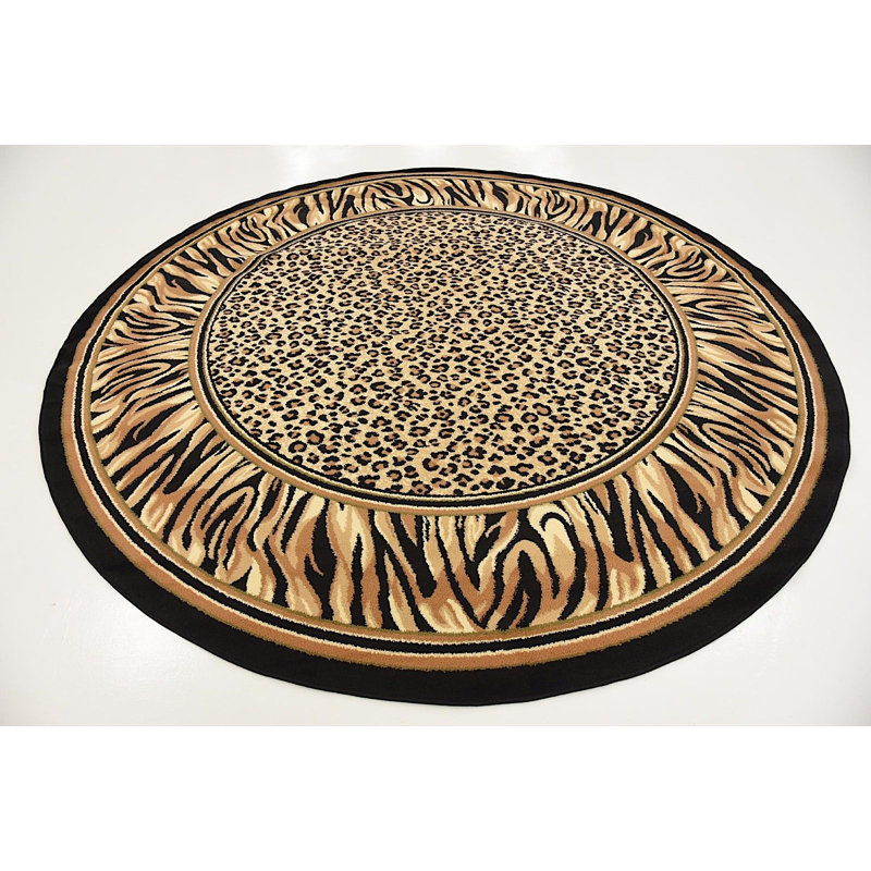 Tapis brun Testerman, Rond 8 pi