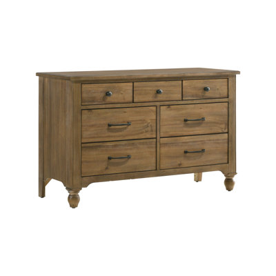 Edan Highland 7-Drawer Farmhouse Wood Dresser