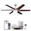 60" Smart Ceiling Fan with Dimmable LED Light-69996640
