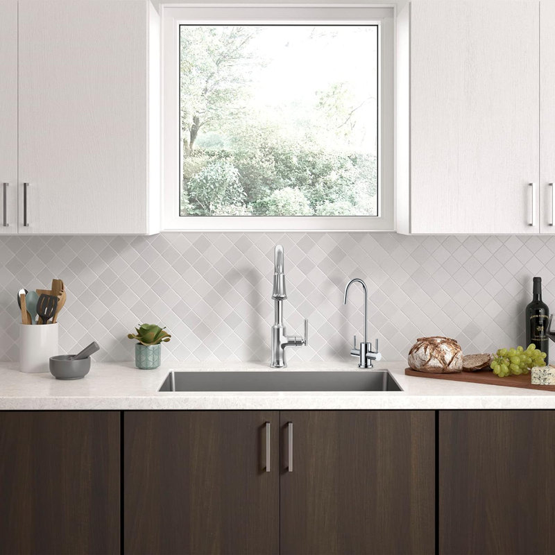 Distributeur d'eau chaude et froide American Standard, Chrome poli