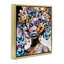 "Butterfly Flight", art mural sur toile brune encadrée, par Kim Allen-1232401194-1232602587