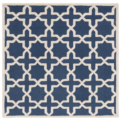 Igna Hand Tufted Wool Geometric Rug