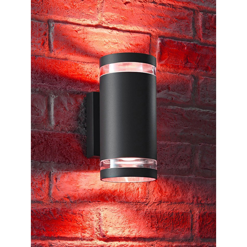 Anthracite Grey 2;2 - Bulb 54.86cm H Outdoor Wall Lantern