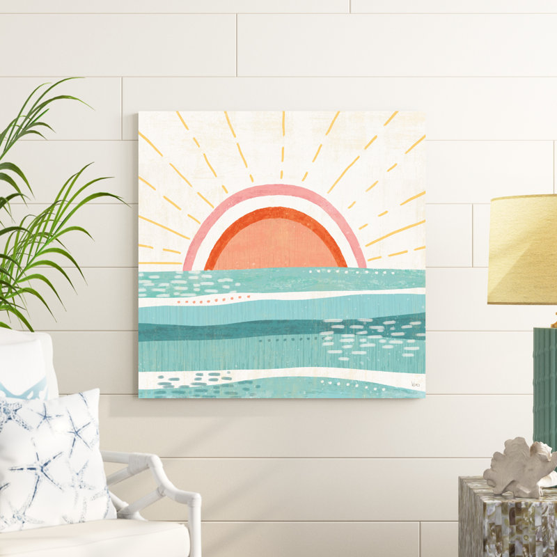 " Sweet Summer V " by Veronique Charron Painting Print, 36" H x 36" W x 1.25" D