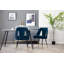 Chaise rembourrée contemporaine en velours-620781664