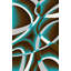 Tapis à motifs abstraits chocolat Mccampbell-28997913