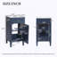 Meuble-lavabo 18 po avec lavabo en céramique-128979804