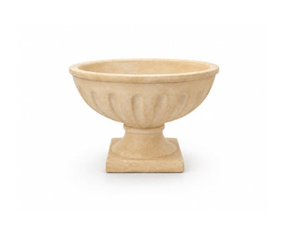 Brishti Fluted Pedestal Urn Planter Bowl