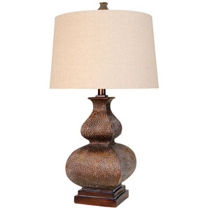 Red Barrel Studio® Leatherman Resin Table Lamp & Reviews | Wayfair