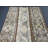 Classic Rug, 24x56,7 Inch Beige Floral Rug