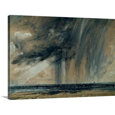 John Constable " Rainstorm Over the Sea, c.1824-28 " by John Constable Print
