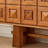 Retro Solid Wood Artistic Style Sideboard