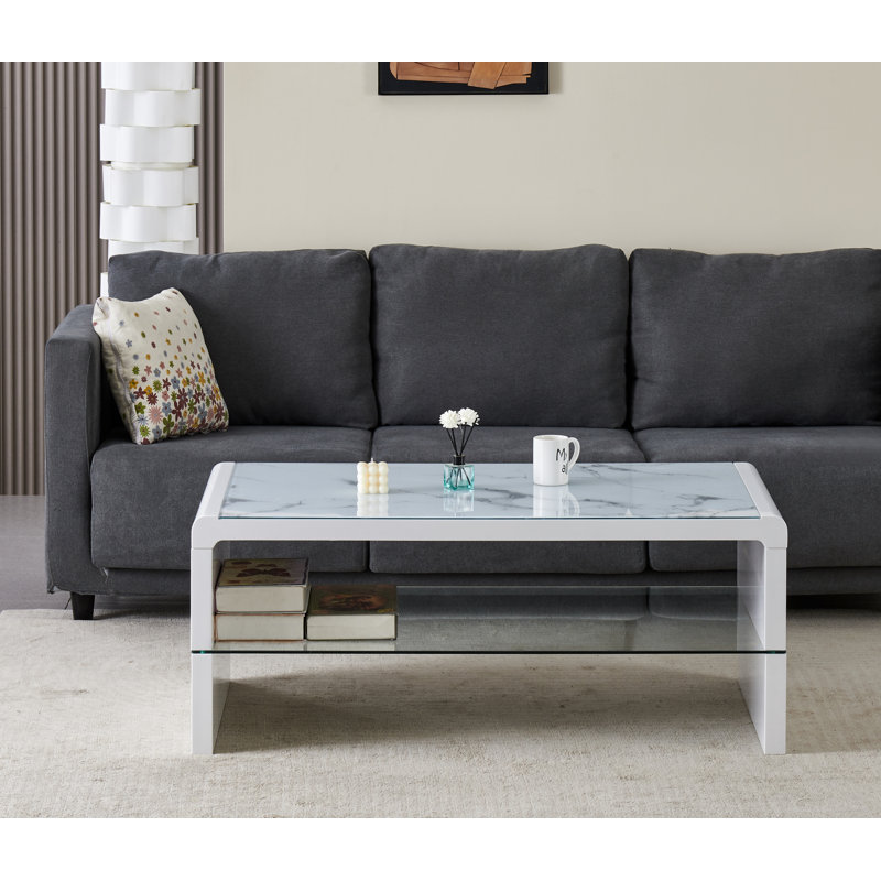 Sled Coffee Table with Storage