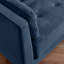 Ainaro Luxury Velvet 3 Seater Sofa With Cushions - Simple Sleek Modern Style Design-8600366