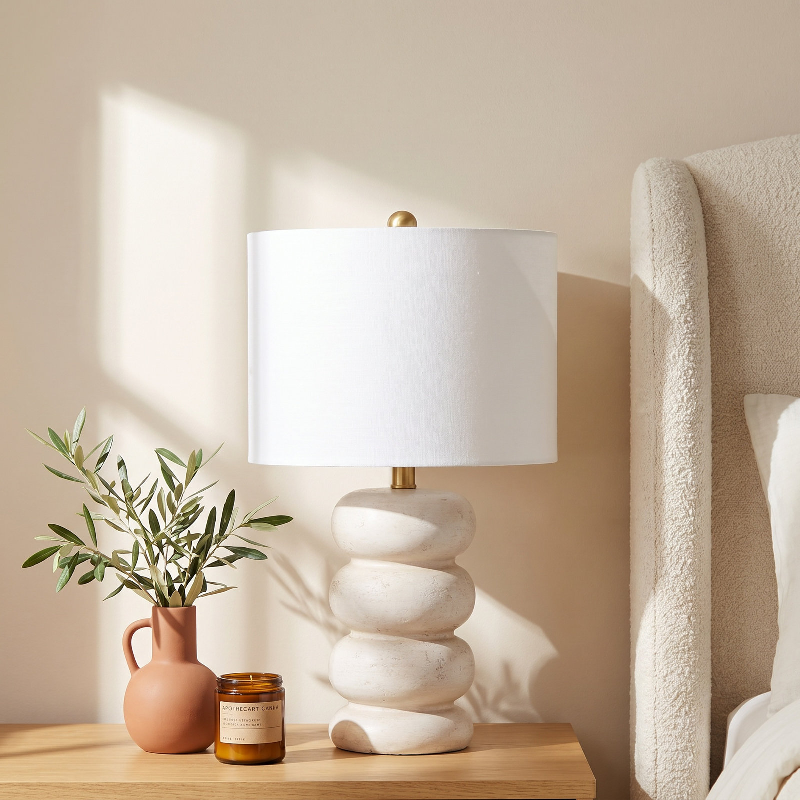 Reed Ceramic Table Lamp