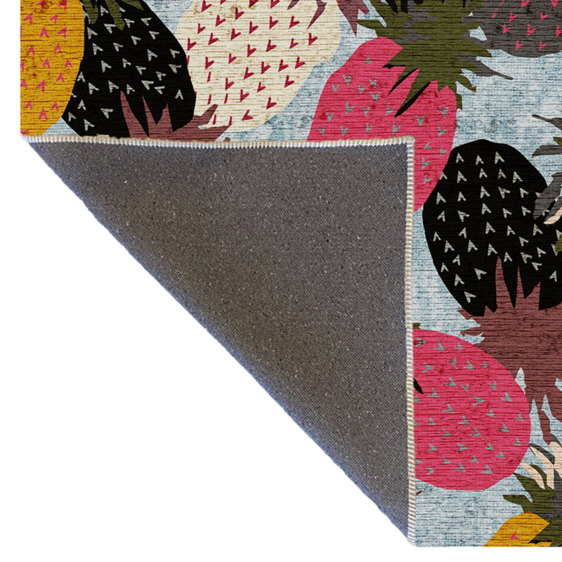 Tapis intérieur / extérieur Aleksandar, Tapis de couloir 4 pi x 8 pi 3 po