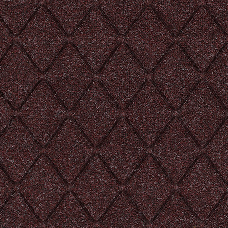 Paillasson aqua seawell argyle, Bordeaux, Rectangle 22" x 60"
