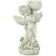 Statue de jardin 17,5 po Angel Chérubin tenant un bain d'oiseau