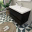 Ensemble de meuble-lavabo mural simple 36 po Amahd-941868976