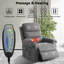 Fauteuil de massage inclinable électrique chauffant-1288551721