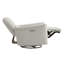 Fauteuil inclinable électrique pivotant en cuir Mikkel-593029251