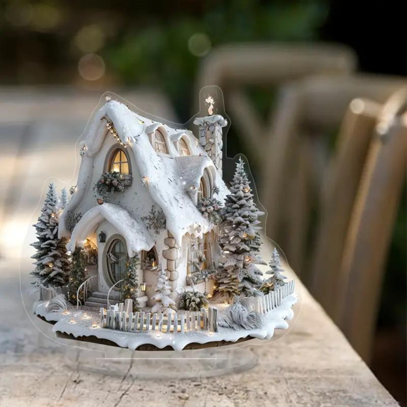 25cm H Lighted Artificial Christmas Tree
