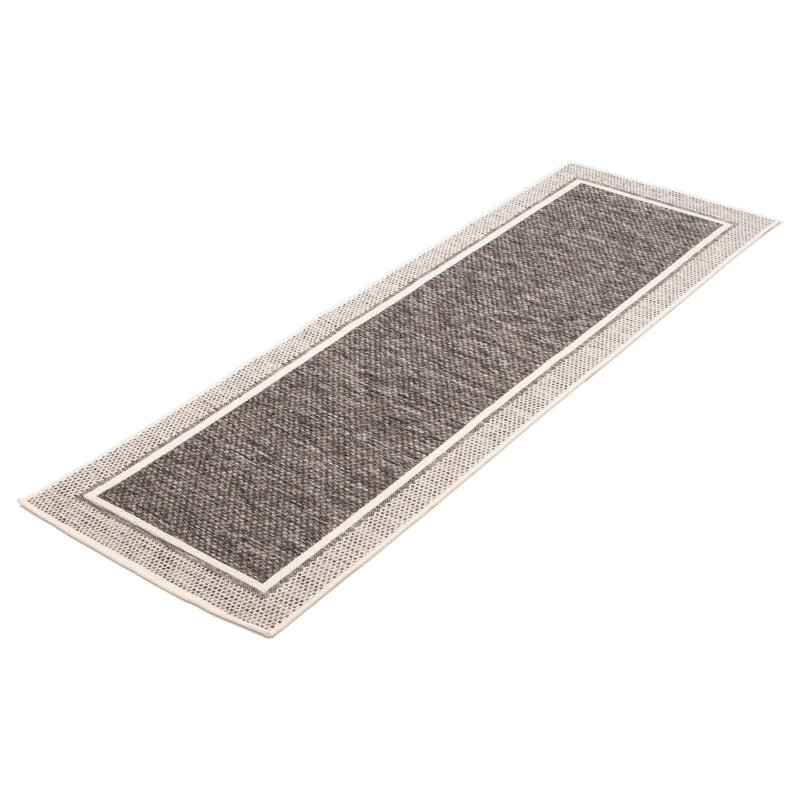 Brooks Charcoal Rug, Runner 2'8" x 8'2"