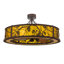 Whispering Pines LED Downrod Ceiling Fan