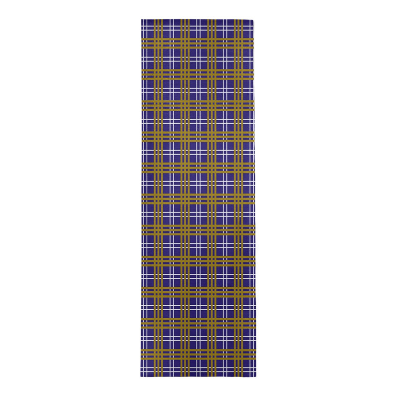Plaid Indoor Rug, Runner 2'6" x 8'