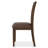 Larkin Ronlo Side Chair in Walnut/Brown