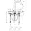 Axor Citterio Widespread Bathroom Faucet wit Drain Assembly-90858752