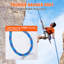 Corde d'escalade extérieure 10,2 mm 70 m (230 pi) corde d'escalade dynamique bleu