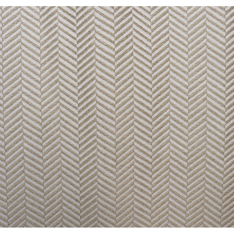 Fermeture à glissière en jacquard, Taupe, L 54 po x L 84 po