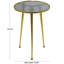 Table d'appoint contemporaine en aluminium avec pieds en trépied-1911302636