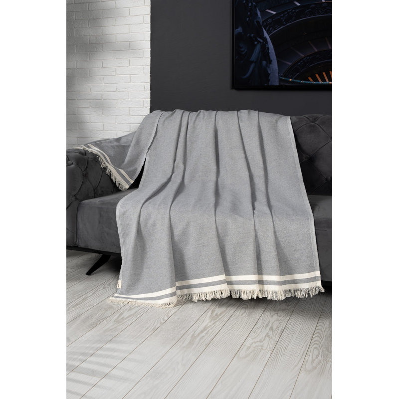 Housse de canapé élégante gris, 67 x 118 | 85% coton, 15% polyester, 228 g / m² | Lavable en machine à 30-40 ° C | Parfait pour la décoration intérieure, protège les meubles avec style et confort, tissu durable et doux