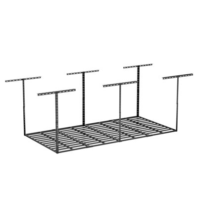 Adjustable Ceiling Mounted Overhead Steel Garage Storage Racks