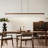 Linear Chandelier LED Linear Chandelier Adjustable Light Dining Room Lighting Ceiling Chandelier Suitable For Kitchen Island Dining Room-112772612-112772611