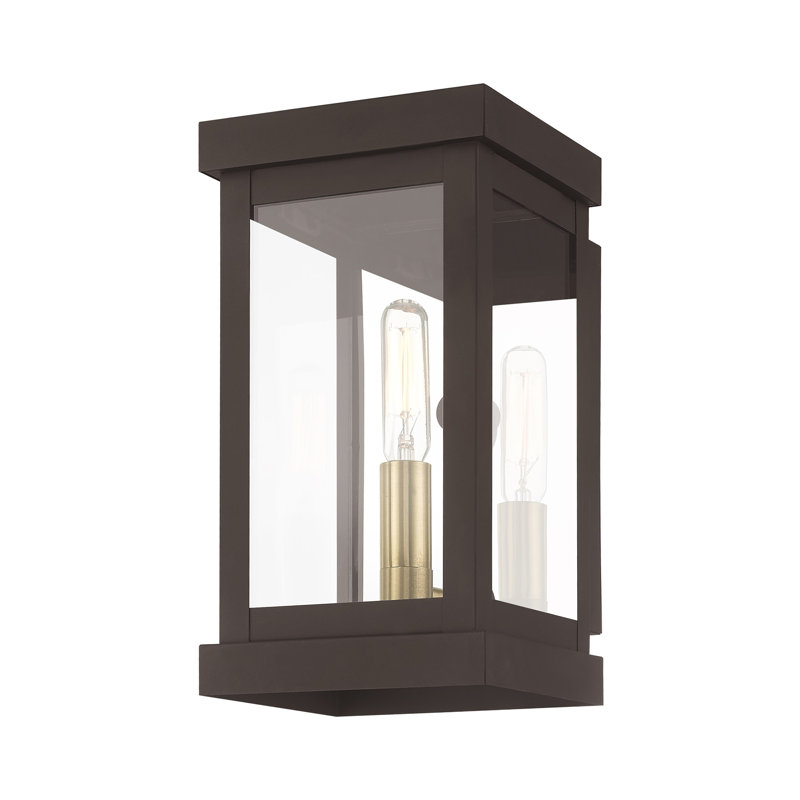 Lanterne murale d'extérieur Swann, H 9,5 po x l 5 po x P 5,5 po, Bronze